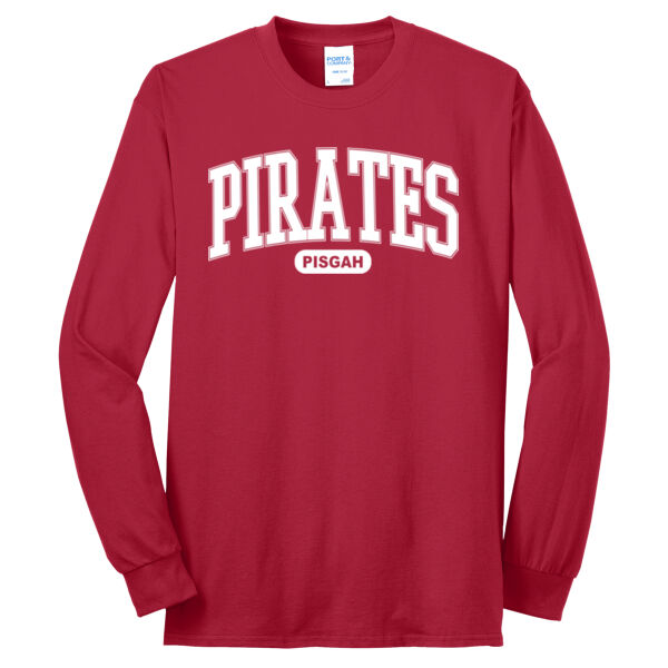 Tie Dye Pisgah - Long Sleeve Core Blend Tee Thumbnail