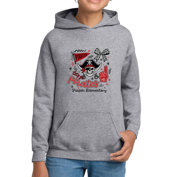 Pisgah School Spirit - Youth Heavy Blend Hooded Sweatshirt Thumbnail