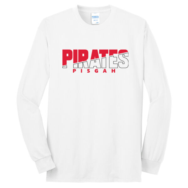 Pisgah Slash Design - Long Sleeve Core Blend Tee Thumbnail