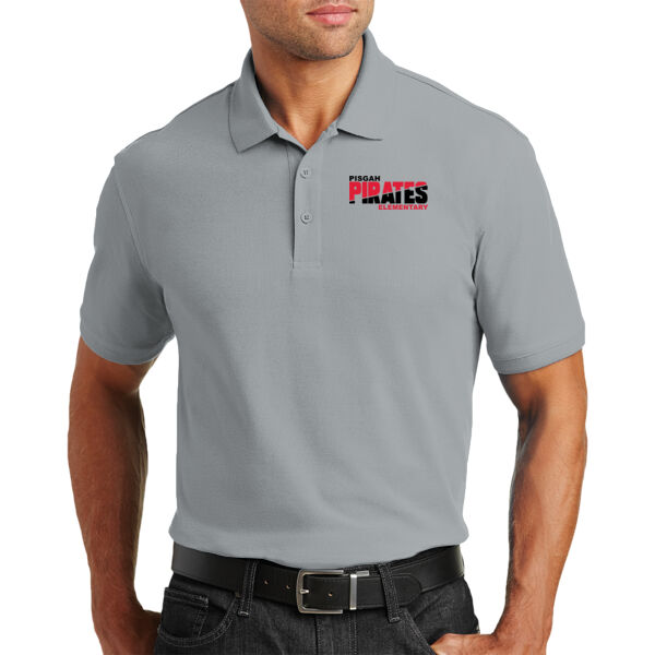Embroidered Pisgah Slash - Core Classic Pique Polo Thumbnail